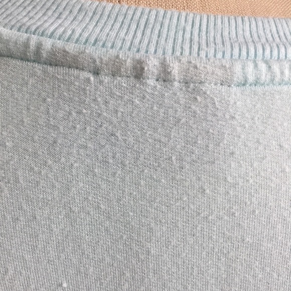 Athleta light blue cross cross hem long sleeve top - Picture 11 of 13